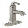 LLAVE PARA LAVABO RUBICON MONOMANDO NIQUEL CEPILLADO