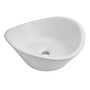 OVALÍN PARA BAÑO DE SOBREPONER BLANCO OVALADO 42.8 X 42.5 X 18.1 CM SIN REBOSADERO