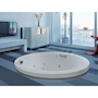 TINA DE BAÑO ANEMONA DE SOBREPONER 160 L OVALADA CON HIDROMASAJE