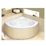 TINA DE BAÑO CEBELES ESQUINERA 210 L TRIANGULAR CON HIDROMASAJE