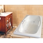TINA DE BAÑO SINGLE DE SOBREPONER 130 L RECTANGULAR CON HIDROMASAJE