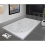 TINA DE BAÑO SPACE DE SOBREPONER 210 L RECTANGULAR CON HIDROMASAJE