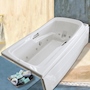 TINA DE BAÑO VOLLEY EMPOTRABLE 160 L RECTANGULAR CON HIDROMASAJE