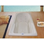 TINA DE BAÑO YES DE SOBREPONER 130 L RECTANGULAR CON HIDROMASAJE