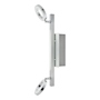 LÁMPARA RIEL DE 2 LUCES LED 19.1 X 38.5 X 8.5 CM PLATA EGLO