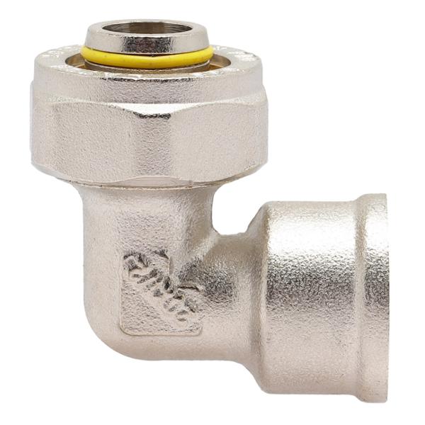 CODO LATÓN 1/2" X 1/2" HEMBRA