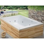 TINA DE BAÑO STAR DE SOBREPONER 240 L RECTANGULAR CON HIDROMASAJE