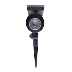 LUZ SOLAR PARA JARDÍN TIPO ESTACA LED 0.4 W NEGRO MATE 1 PIEZA