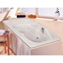 TINA DE BAÑO DARIEN DE SOBREPONER 130 L RECTANGULAR SIN HIDROMASAJE