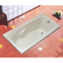 TINA DE BAÑO DUINA DE SOBREPONER 175 L RECTANGULAR SIN HIDROMASAJE
