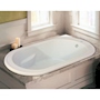 TINA DE BAÑO GALAXY DE SOBREPONER 150 L OVALADA SIN HIDROMASAJE