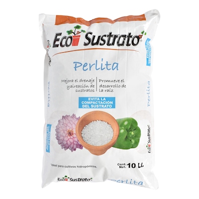 SUSTRATO PERLITA 10 L BLANCO ECOSUSTRATO