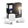 FOCO INTELIGENTE PHILIPS HUE LUZ FRÍA 9.5W A19 E26 2PACK
