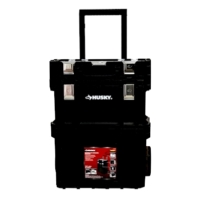 SET RODANTE DE 3 CAJAS PARA HERRAMIENTAS PLASTICO GRANDE CON SISTEMA DE CONEXION