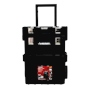 SET RODANTE DE 3 CAJAS PARA HERRAMIENTAS PLASTICO GRANDE CON SISTEMA DE CONEXION