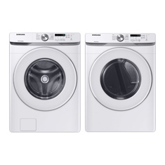 COMBO LAVADORA 20 KG Y SECADORA 24 KG SAMSUNG GAS NAT BLANCAS CARGA FRONTAL SIN PEDESTAL