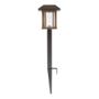 LUZ SOLAR PARA JARDÍN TIPO ESTACA CON ENCENDIDO AUTOMÁTICO 20 LM BRONCE MATE 4 PIEZAS