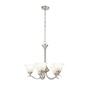 CANDIL COLGANTE CLÁSICO 152738 ACERO PLATA CROMADO 5 LUCES INCANDESCENTES