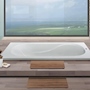 TINA DE BAÑO BAHIA DE SOBREPONER 165 L RECTANGULAR SIN HIDROMASAJE