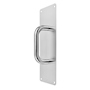 PLACA DE ESTIRE 30 X 10 CM PLATA