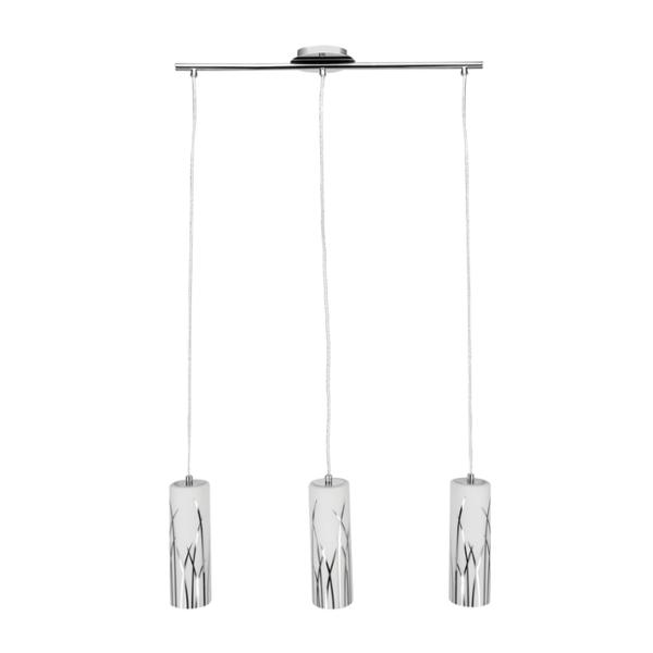 LÁMPARA COLGANTE RIVATO INCANDESCENTE 110 X 70.5 CM BLANCO