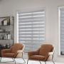 PERSIANA PREMIUM ENROLLABLE DUO TRASLUCIDA FULL CASSETTE 160X220 CM GRIS