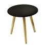 MESA LATERAL AUXILIAR ANA MDF 35 X 32 X 35 CM NEGRO