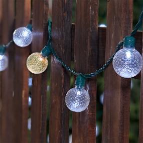 LUCES NAVIDEÑAS LED BLANCO CÁLIDO Y FRÍO 9.1 M 50 LUCES