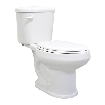 SANITARIO DE DOS PIEZAS MAGNOLIA REDONDO 4.8 L BLANCO ALTURA CONFORTABLE