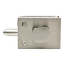 PASADOR PARA PUERTA DE CRISTAL CON CONTRA A MURO SENCILLO REVERSIBLE ACERO INOXIDABLE