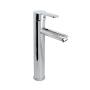LLAVE PARA LAVABO MONOMANDO CROMO OVALÍN CUELLO ALTO