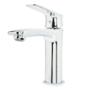 LLAVE MEZCLADORA PARA LAVABO MONOMANDO DE 18.5 X 16 X 5 CM LATÓN