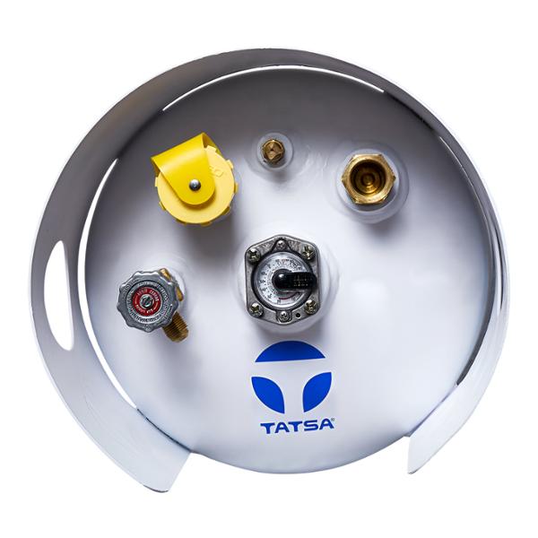 TANQUE DE CARBURACIÓN TATSA, MOD 100 LTS VALVULAS