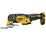 HERRAMIENTA DE CORTE OSCILATORIA 20V MAX BRUSHLESS 3 VELOCIDADES