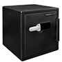 CAJA FUERTE CON ALARMA FUEGO Y AGUA 1.23 PIES CÚBICOS