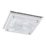 PLAFÓN ILUMINADO LED DE TECHO CUADRADO 18 W BLANCO LUZ NEUTRA INTERIOR