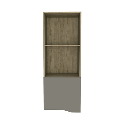 LIBRERO AUXILIAR MODERNO 110 X 41 X 34 CM 3 REPISAS MELAMINA BEIGE