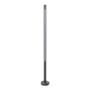 LUZ DE PISO LED CON ESTACA IP65 PARA JARDÍN 80 CM 12 W GRIS OSCURO MATE 1 PIEZA