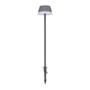 ESTACA DE LUZ LED PARA JARDÍN 10 W GRIS MATE 1 PIEZA