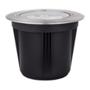 LUZ DE PISO LED EMPOTRABLE IP67 EXTERIOR 16.8 X 13.5 CM 12 W GRIS CEPILLADO 1 PIEZA