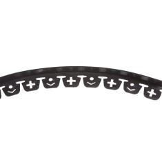 BORDE PARA JARDÍN PLÁSTICO NEGRO 2.054 KG