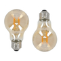 FOCO LED E26 A19 LUZ CÁLIDA 3.5 W / 40 W 2 PIEZAS