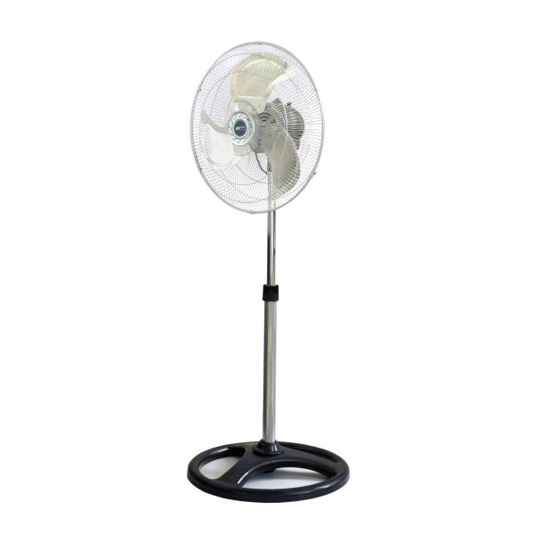 VENTILADOR DE PEDESTAL AJUSTABLE 18 PULGADAS 3 EN 1 VENTILACIÓN EFICIENTE GRIS