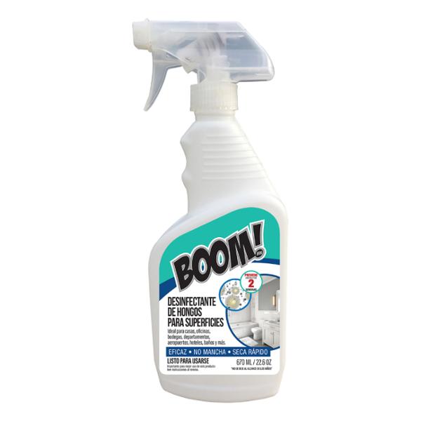 FUNGICIDA PREVENTIVO 670 ML TRANSPARENTE BOOM!