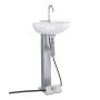 ESTACIÓN DE LAVABO TIPO PEDESTAL PORCELANA 41 CM