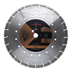 DISCO DIAMANTADO PARA PISO Y CONCRETO MAQUINA CORTADORA 14" CHIP CUT