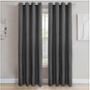 CORTINA BLACKOUT VANGUARD GRIS OBSCURO 135 X 210 cm