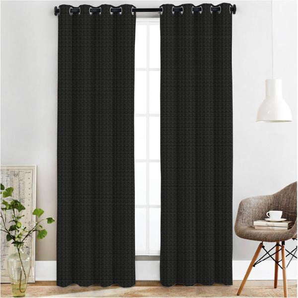 CORTINA BLACKOUT MALI GRIS OBSCURO 135 X 210 cm