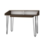 ESCRITORIO PALERMO DE MELAMINA 90 X 120 X 55.2 CM CAFÉ GALES