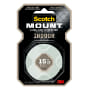 CINTA DE MONTAJE DOBLE CARA BLANCO INTERIOR 25.4 MM X 1.39 M